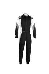 Sparco Suit Competition (Boot Cuff) 54 Black/ White thumbnail 2