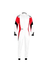 Sparco Suit Competition (Boot Cuff) 56 White/Red thumbnail 2