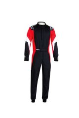 Sparco Suit Competition (Boot Cuff) 58 Black/ White thumbnail 4
