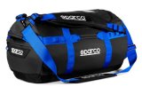 Sparco Bag Dakar Duffle SMALL Black/Blu thumbnail 3