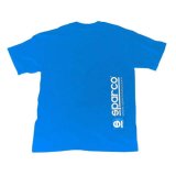 Sparco T-Shirt WWW Tri Blue SMALL thumbnail 2