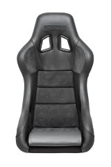 Sparco Seat QRT Performance Leather/Alcantara Black (Must Use Side Mount 600QRT) thumbnail 1