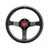 Sparco Steering Wheel R330 Champion Black Leather / Red Stitching thumbnail 2