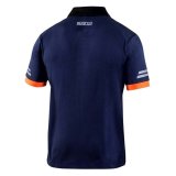 Sparco Polo Tech Small Navy/Orange thumbnail 2