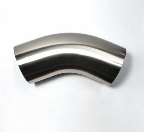 Stainless Bros 4in Diameter 1.5D / 6in CLR 45 Degree Bend Leg Mandrel Bend thumbnail 1