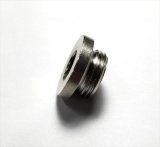 Stainless Bros M18x1.5 O2 Sensor Bung Plug w/ Copper Washer thumbnail 2