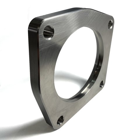 Stainless Bros 97-04 Porsche 996 Turbo Exhaust Outlet Flange thumbnail 1
