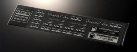 HKS HKS STICKER VARIETY thumbnail 1