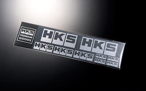 HKS HKS METAL LOGO STICKER thumbnail 1