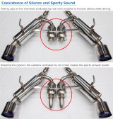 HKS 2017 Infiniti Q60 (RWD) Dual Hi-Power Titanium Tip Catback Exhaust thumbnail 1