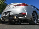 HKS 2017 Infiniti Q60 (RWD) Dual Hi-Power Titanium Tip Catback Exhaust thumbnail 3