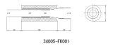 HKS Universal Stainless Hi Power 170mm Titanium Muffler thumbnail 3