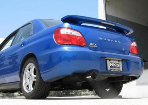 HKS 02-07 WRX / 04-07 STi Sport Exhaust thumbnail 1
