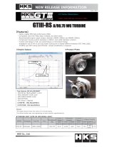 HKS GTIII-RS A/R 0.75 WG TURBINE thumbnail 1