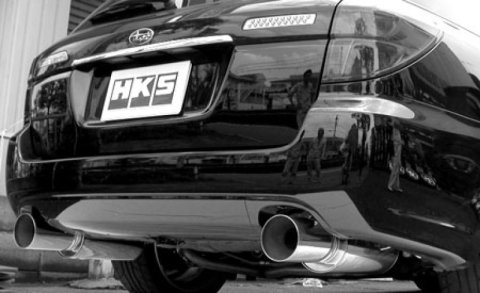 HKS 05-07 Subaru Legacy GT (JDM Model Only) Silent Hi-Power Dual Exhaust thumbnail 2