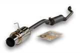 HKS 02-03 Acura RSX Base (non S) Hi Power Exhaust w/ Silencer (SUS304 NO COATING) thumbnail 1