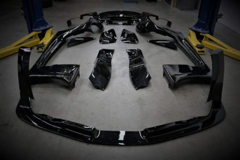 HKS Premium Body Kit 2020 Toyota Supra A90 / GR - Full Kit w/ wing thumbnail 2