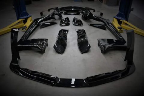HKS Premium Body Kit 2020 Toyota Supra A90 / GR - Full Kit w/ wing thumbnail 3