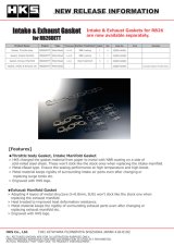 HKS RB26DETT Exhaust Manifold Gasket thumbnail 2