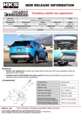 HKS LEGAMAX Premium RAV4 MXAA54 thumbnail 2