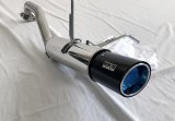 HKS Hi-Power Muffler 2014+ Honda Fit Sport GK5 w/ Carbon Tips thumbnail 3