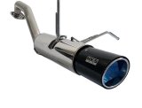 HKS Hi-Power Muffler 2014+ Honda Fit Sport GK5 w/ Carbon Tips thumbnail 4