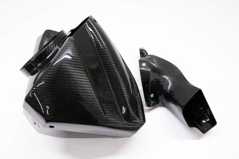 HKS 2020 Toyota Supra GR Dry Carbon Air Intake Box thumbnail 1