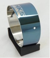 HKS Hi-Power SPEC-L II Tail Tip Cover - Blue-SUS Tip thumbnail 1