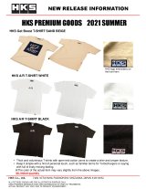 HKS A/R T-SHIRT XL/WHITE thumbnail 2