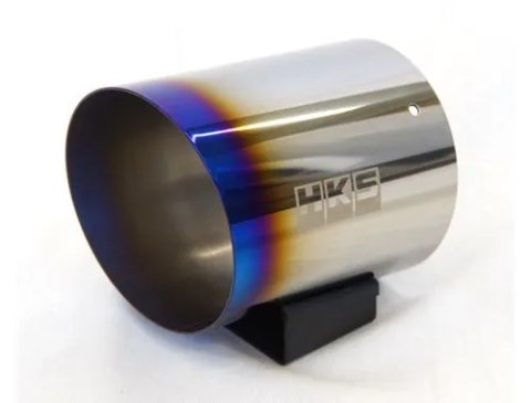 HKS Hi-Power SPEC-L Tail Tip Cover 94mm 118A-L Titan Tip thumbnail 2