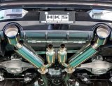 HKS FULL DUAL MUFFLER RZ34 VR30DDTT thumbnail 3