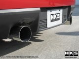 HKS 08-09 Evo 10 Hi-Power Dual Tip Catback Exhaust thumbnail 1