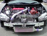 HKS Type-2 Front Mount Intercooler includes Full Piping Kit for 08-10 Mitsubishi Evolution X thumbnail 2