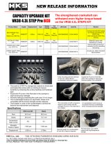 HKS BCD Piston Kit VR38 4.3L STEP Pro thumbnail 2
