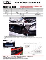 HKS Air Intake Duct ZN8/ZD8 thumbnail 2