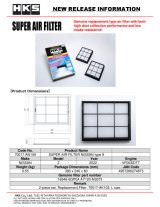 HKS SUPER AIR FILTER NISSAN TYPE9 thumbnail 2