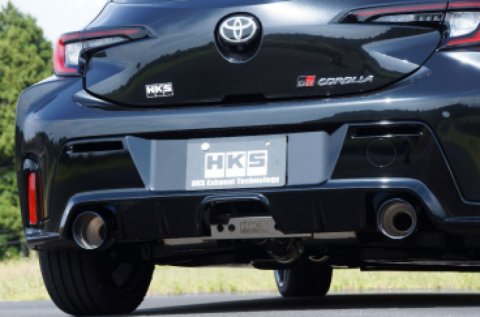 HKS Toyota GR Corolla LEGAMAX Sports Exhaust (Use w/ PN G89580-T76010-00) thumbnail 2