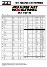 HKS Super Fire Racing MR40XLB thumbnail 1