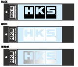 HKS LOGO Sticker W135 WHITE thumbnail 1