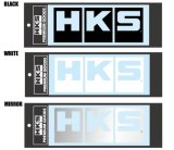 HKS LOGO Sticker W220 MIRROR thumbnail 2