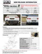 HKS SUPER TURBO MUFFLER TI BNR32 RB26DETT thumbnail 1