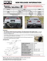 HKS SUPER TURBO MUFFLER TI BCNR33 RB26DETT thumbnail 1