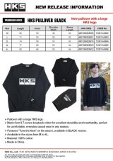 HKS PULLOVER BLACK L thumbnail 4