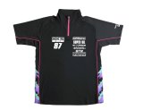HKS TEAM HALF ZIP POLO SHIRT 2025 L thumbnail 2