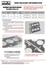 HKS Grommet Head Gasket Super Cooling ProG16E T 1.0 thumbnail 5