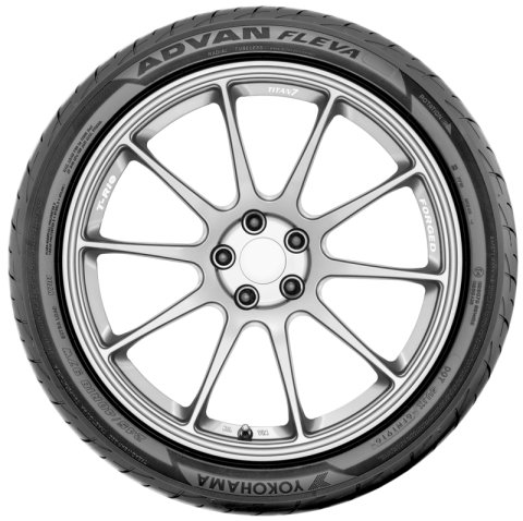 Yokohama Advan Fleva V701 Tire - 225/50R18 99W thumbnail 4