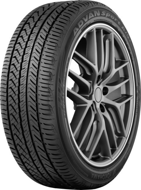 Yokohama Advan Sport A/S+ Tire - 225/55R17 97W thumbnail 4