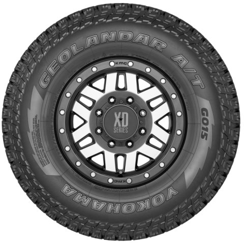 Yokohama Geolandar A/T G015 Tires 275/65-18 Tires, G015, LT 275/65-18, Radial, Outline White Letters, S Speed Rating, 123 Load Index, Each thumbnail 4