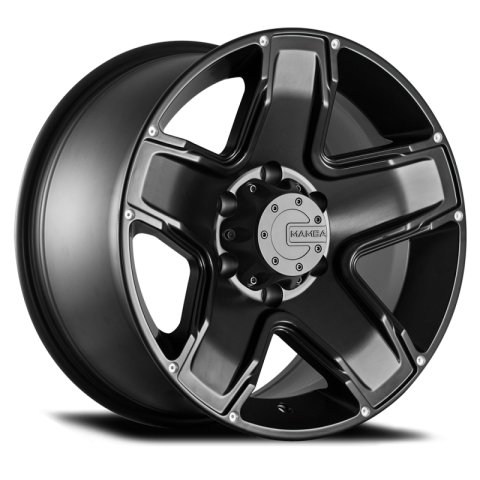 Mamba M13 16x8 5x114.3 ET13 Matte Black thumbnail 2