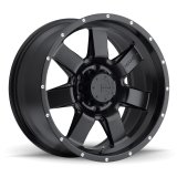 Mamba M14 18x9 5x127 ET6 Matte Black / Drill Holes thumbnail 4